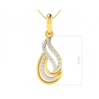 Caylin Diamond Pendant & Earrings Set